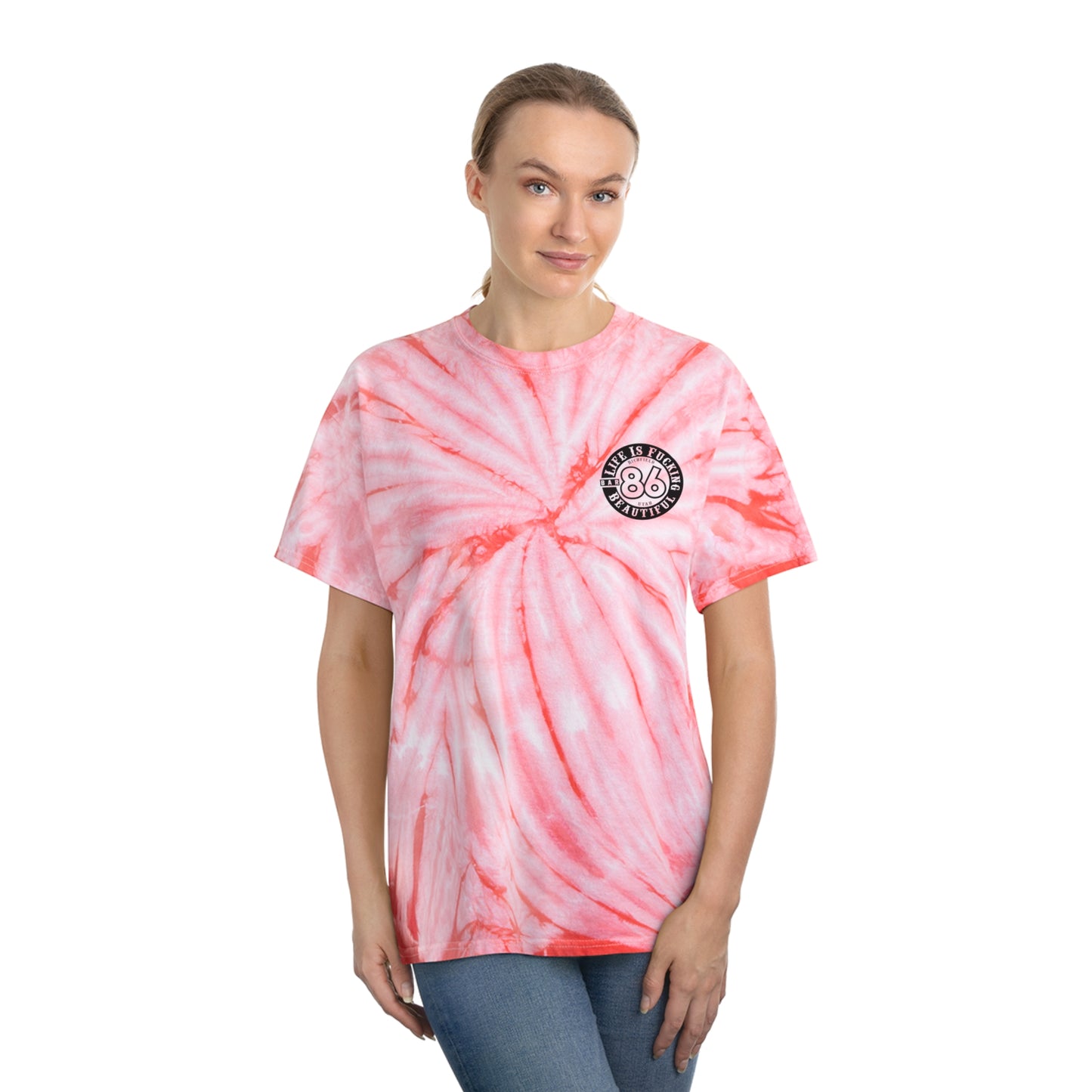 Life Is Fucking Beautiful Tie-Dye Tee