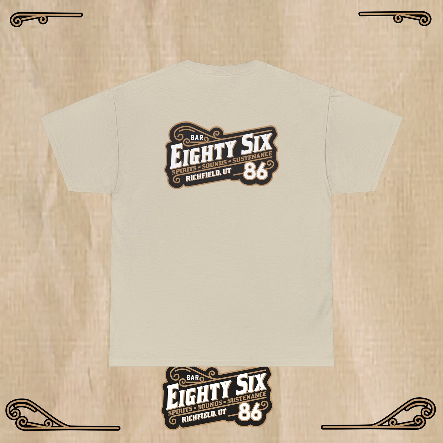 Bar Eighty Six Logo Tee