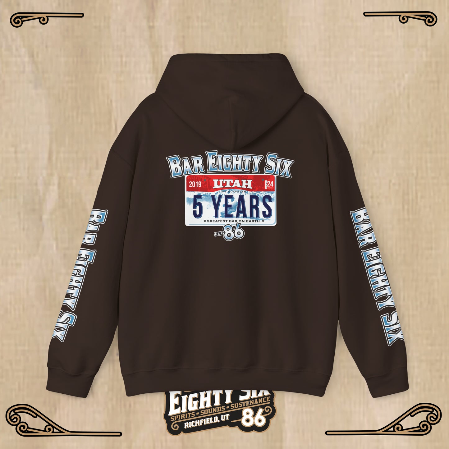 5 Year Logo Hooded Sweatshirt