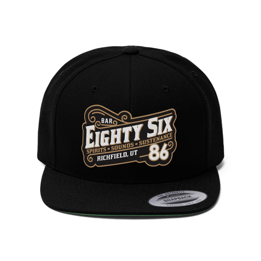 Snapback Hat with Embroidered Logo