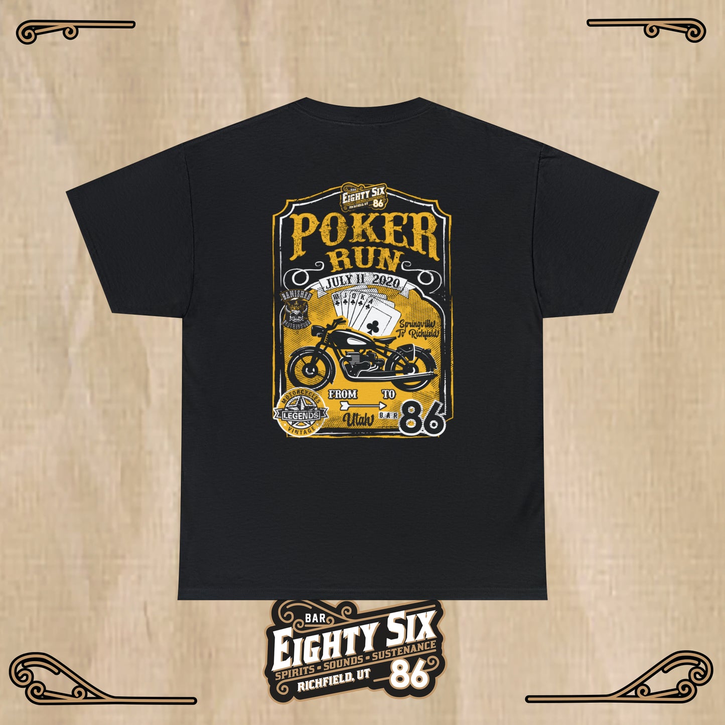 1st Annual Poker Run Tee