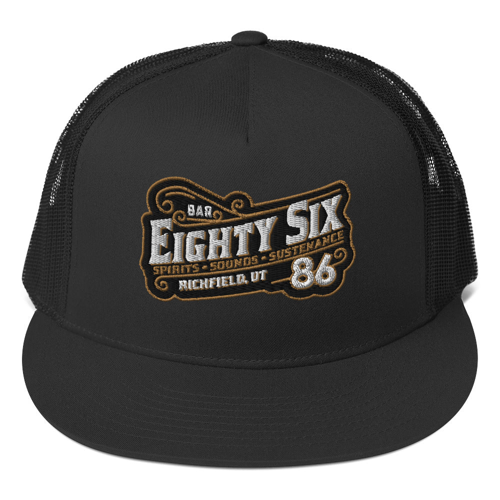 Bar Eighty Six Logo Trucker