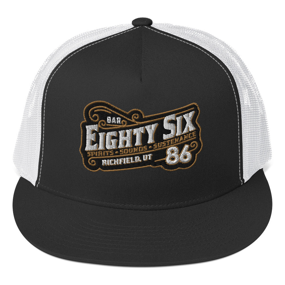 Bar Eighty Six Logo Trucker