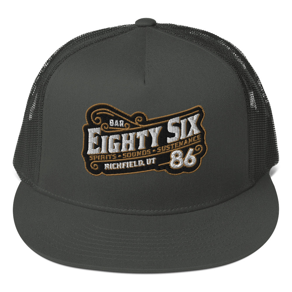 Bar Eighty Six Logo Trucker