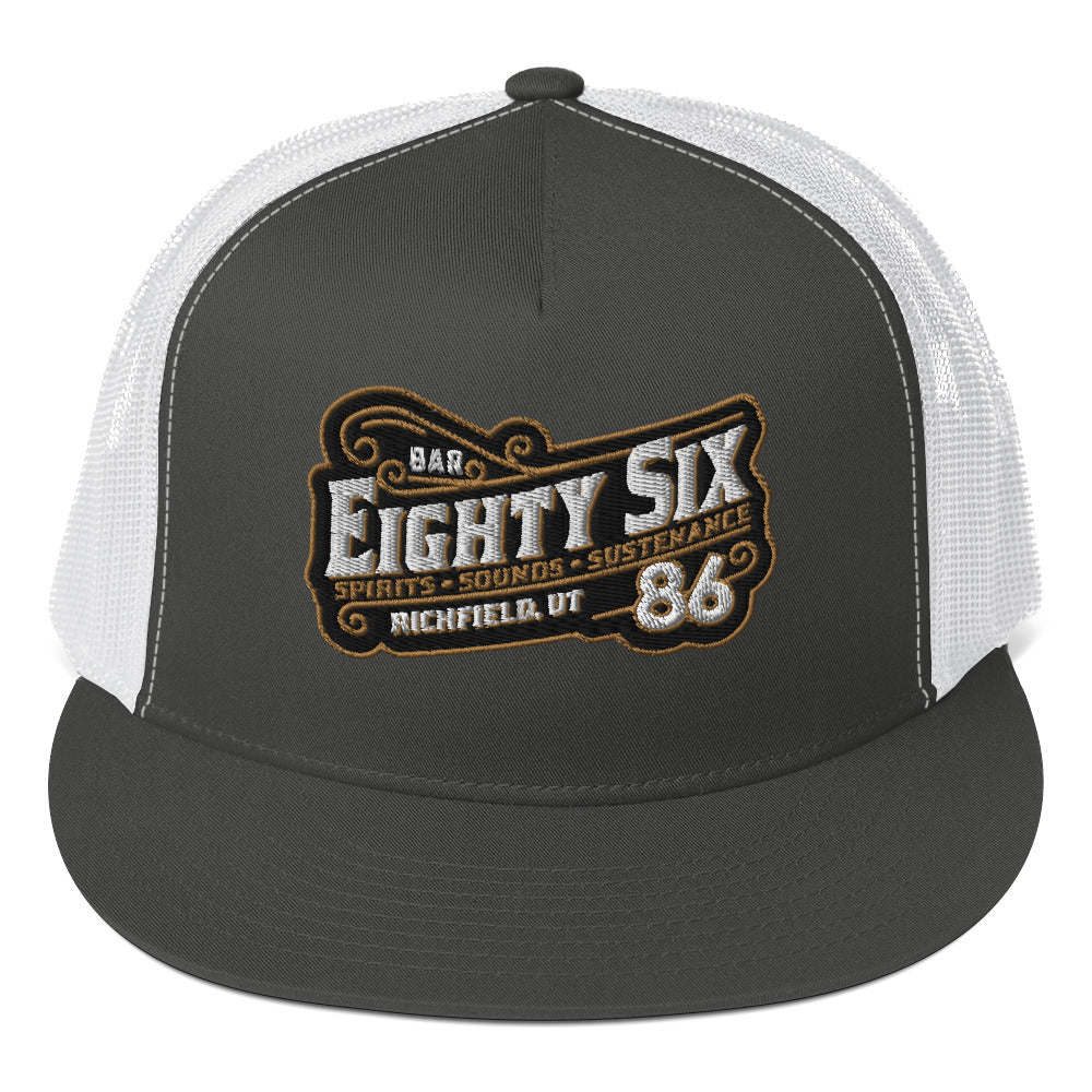 Bar Eighty Six Logo Trucker