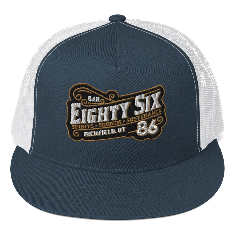 Bar Eighty Six Logo Trucker