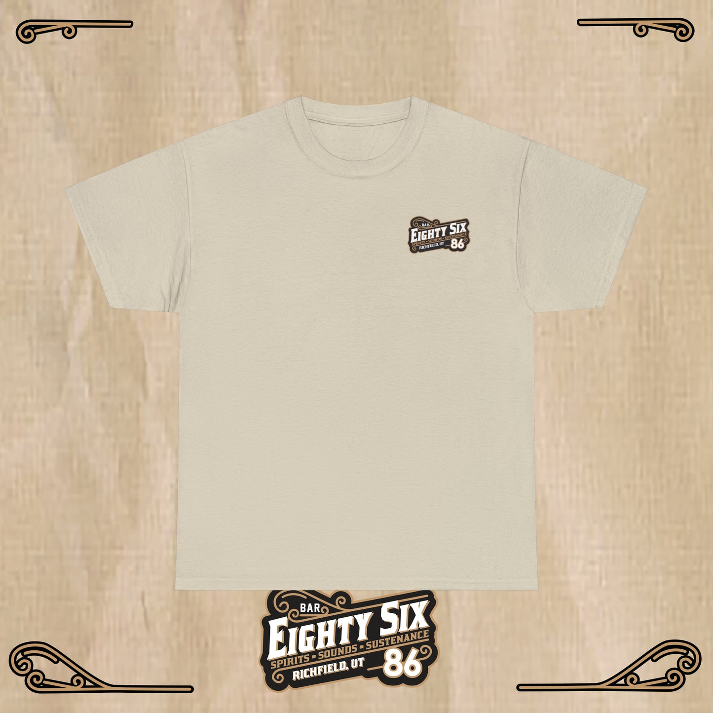 Bar Eighty Six Logo Tee